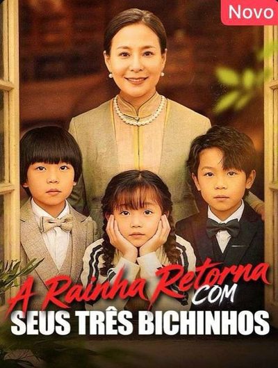 Capa da minisserie A Rainha Retorna com