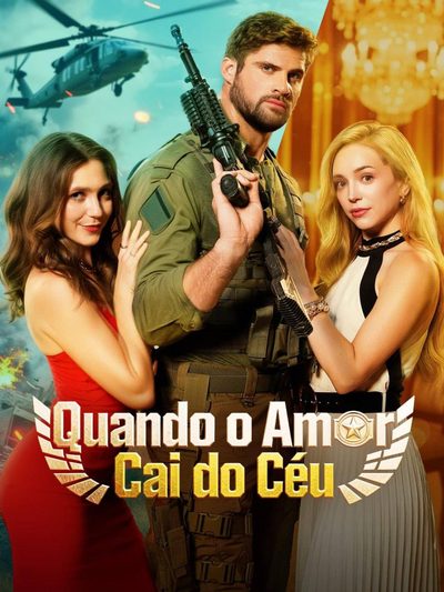 Capa da minisserie Quando o Amor Cai do Céu