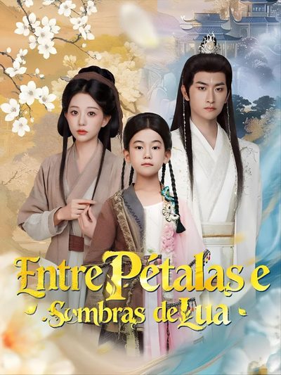 Capa da minisserie Entre Pétalas e Sombras de Lua
