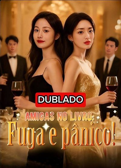 Capa da minisserie Amigas no Livro Fuga e Pânico