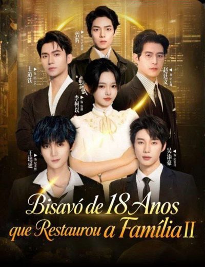 Capa da minisserie Bisavó de 18 Anos que Restaurou a Família