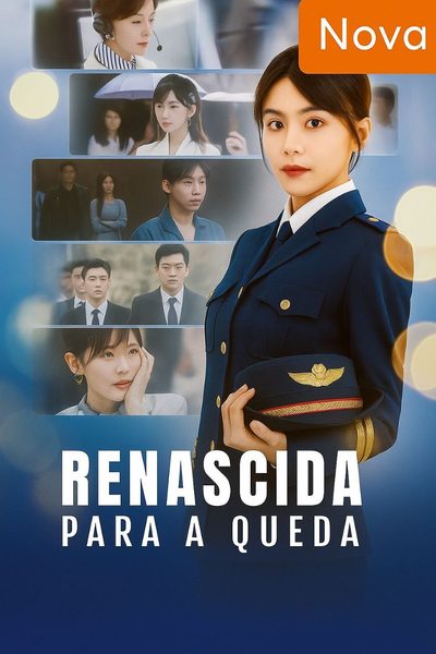 Capa da minisserie Renascida para a Queda