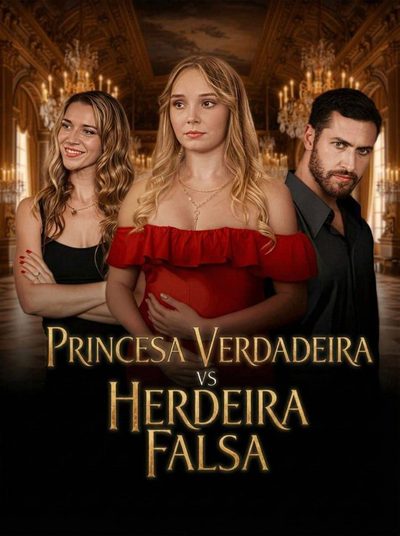 Capa da minisserie Princesa Verdadeira Vs Herdeira Falsa