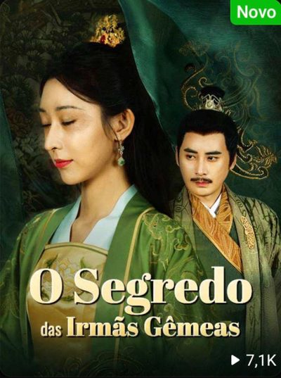 Capa da minisserie O Segredo das Irmãs Gêmeas