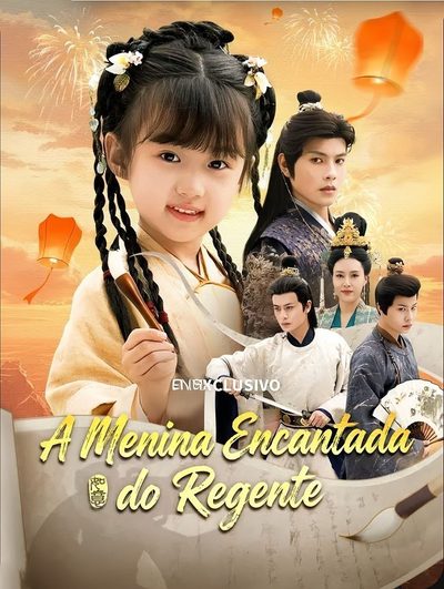 Capa da minisserie A Menina Encantada do Regente