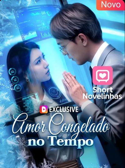 Capa da minisserie Amor Congelado no Tempo