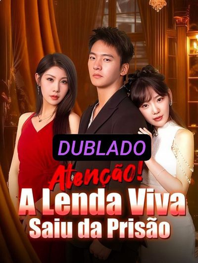 Capa da minisserie Atenção a Lenda Viva Saiu