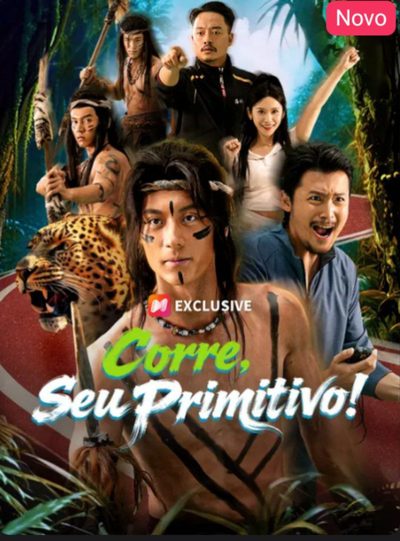 Capa da minisserie Corre, Seu Primitivo!