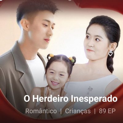 Capa da minisserie O Herdeiro Inesperado 🫴