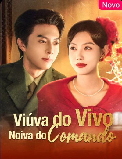 Capa da minisserie Viúva do Vivo Noiva do