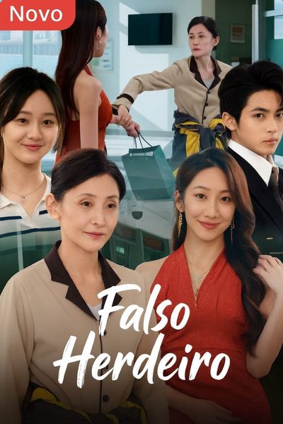 Capa da minisserie Falso Herdeiro