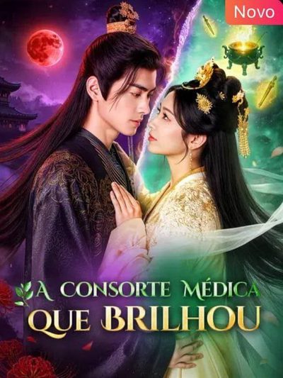 Capa da minisserie A Consorte Médica que Brilhou