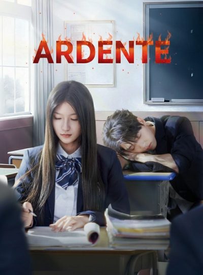 Capa da minisserie Ardente