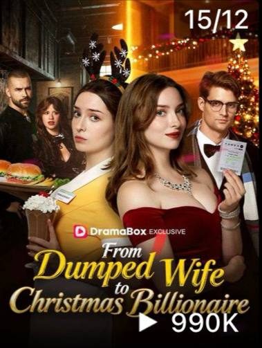 Capa da minisserie De Esposa Abandonada a Bilionária do Natal