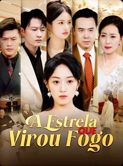 Capa da minisserie A Estrela que Virou Fogo
