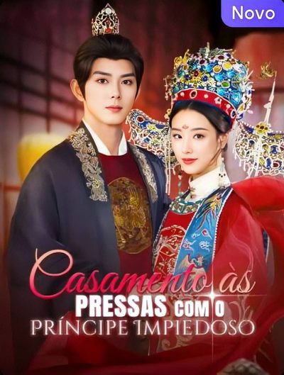 Capa da minisserie Casamento as Pressas com o Príncipe Impiedoso