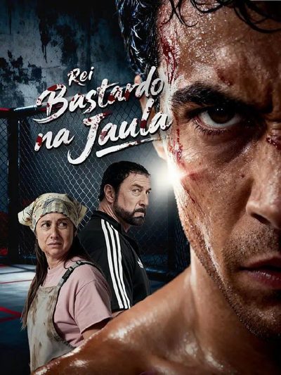Capa da minisserie Rei Bastardo na Jaula