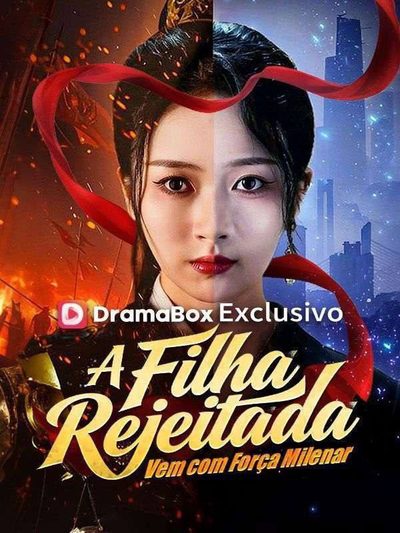 Capa da minisserie A Filha Rejeitada Vem com Força Milenar