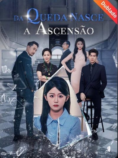 Capa da minisserie Na Queda Nasce a Ascensão
