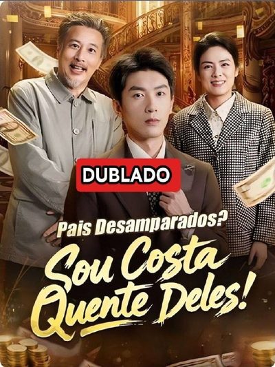 Capa da minisserie Pais Desamparados? Sou Costa Quente Deles!
