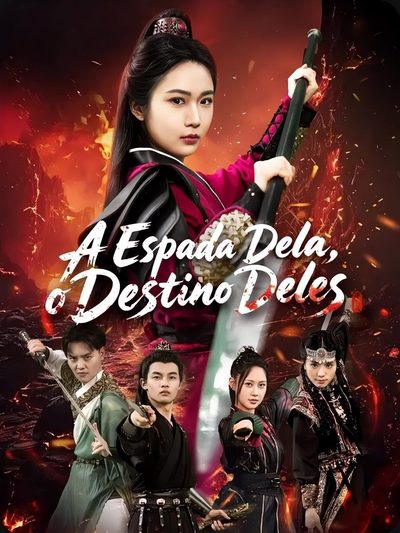 Capa da minisserie A Espada Dela, o Destino Deles