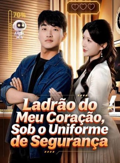 Capa da minisserie Ladrão do Meu Coração, sob o