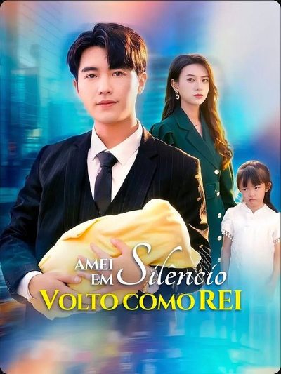 Capa da minisserie Amei em Silêncio Volto Como Rei