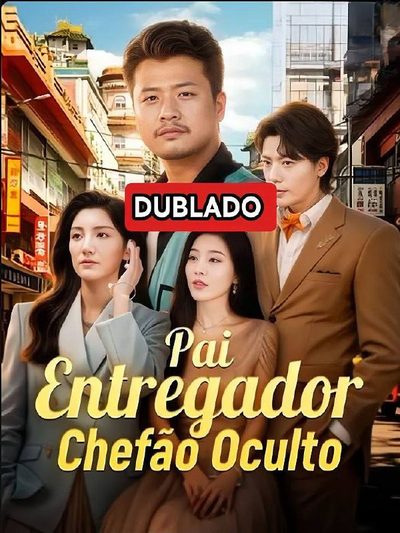 Capa da minisserie Pai Entregador Chefão Oculto