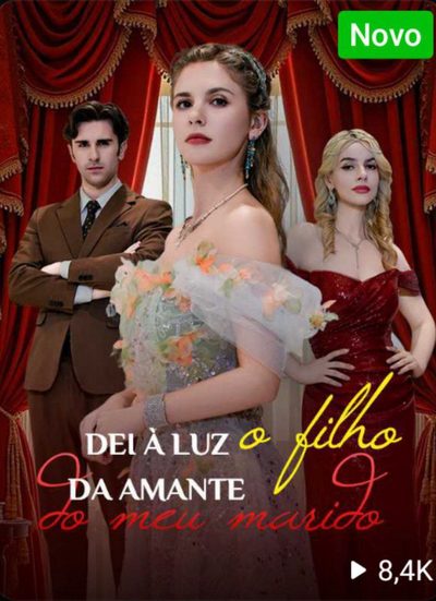 Capa da minisserie Dei à Luz o Filho da Amante