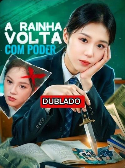 Capa da minisserie A Rainha Volta com Poder