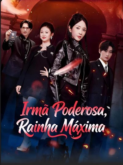 Capa da minisserie Irmã Poderosa Rainha Máxima
