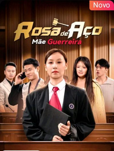 Capa da minisserie Rosa de Aço Mãe Guerreira