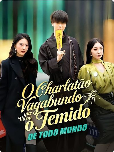 Capa da minisserie O Charlatão Vagabundo que