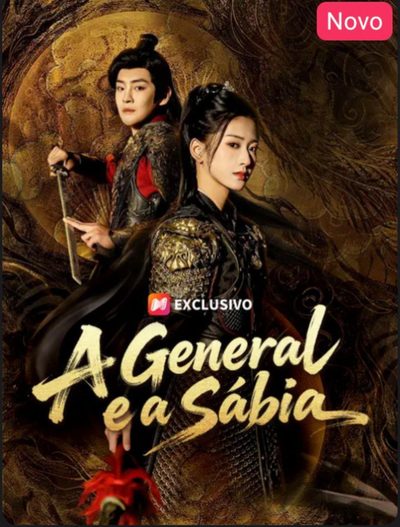 Capa da minisserie A General e a Sábia