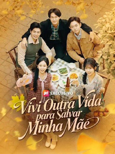 Capa da minisserie Vivi Outra Vida para Salvar Minha Mãe