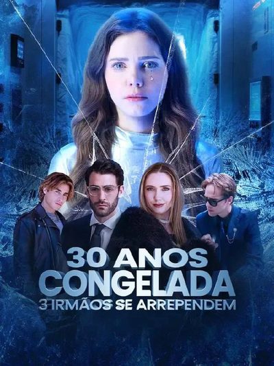 Capa da minisserie 30 Anos Congelada 3 Irmãos Se Arrependem