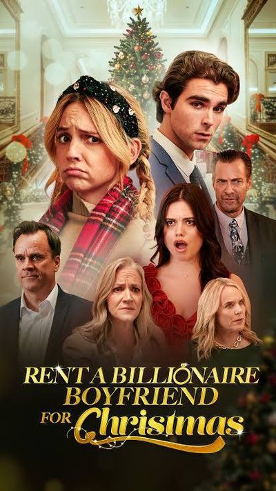 Capa da minisserie Alugue Um Namorado Bilionário para o Natal