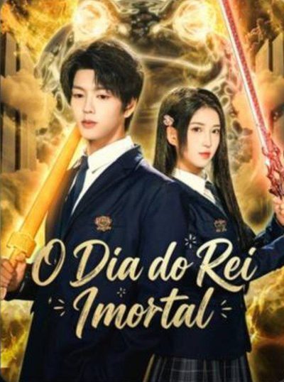 Capa da minisserie O Dia do Rei Imortal