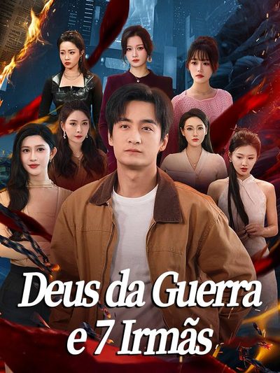 Capa da minisserie Deus da Guerra e 7 Irmas