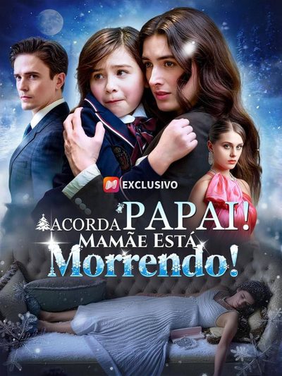 Capa da minisserie Acorda Papai! Mamãe Está