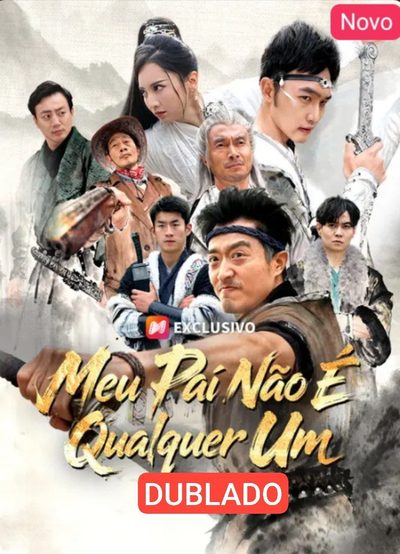 Capa da minisserie Meu Pai Não É Qualquer Um