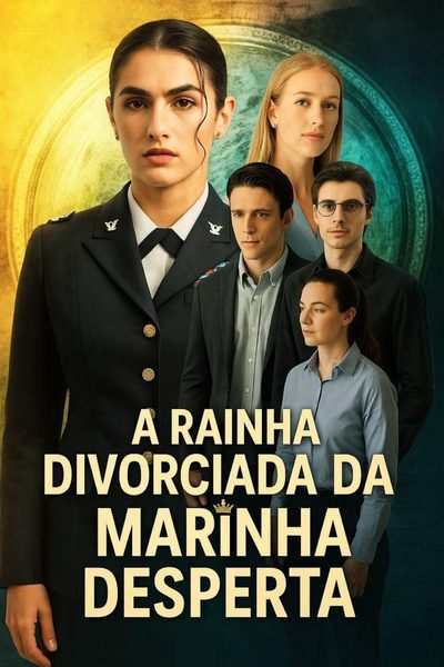 Capa da minisserie A Rainha Divorciada da Marinha Desperta (dublado)
