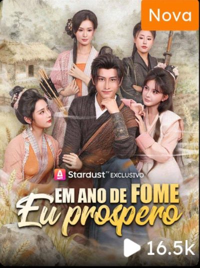 Capa da minisserie Em Ano de Fome Eu Próspero
