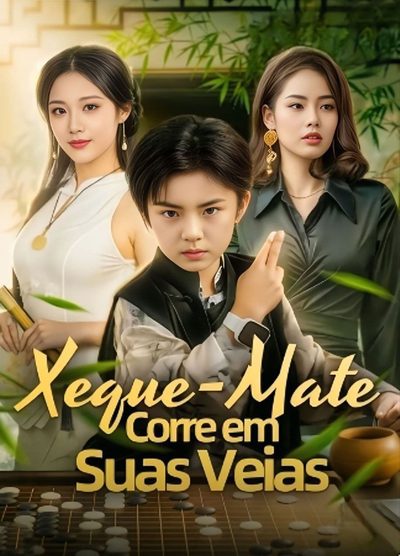 Capa da minisserie Xeque-mate Corre em Suas Veias