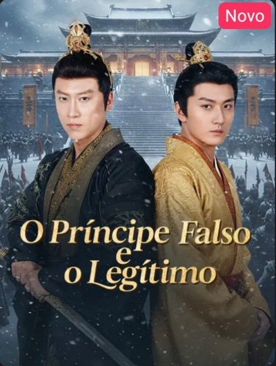 Capa da minisserie O Príncipe Falso e o Legítimo