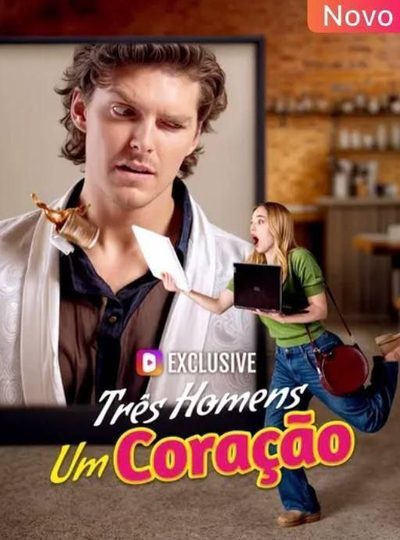 Capa da minisserie Três Homens Um Coração