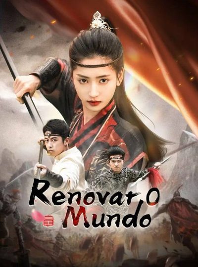 Capa da minisserie Renovar o Mundo 🫰🏽