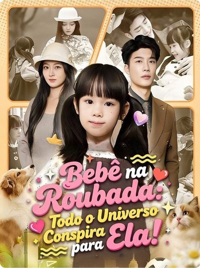 Capa da minisserie Bebê na Roubada: Todo o Universo Conspira para Ela! 🫰🏼