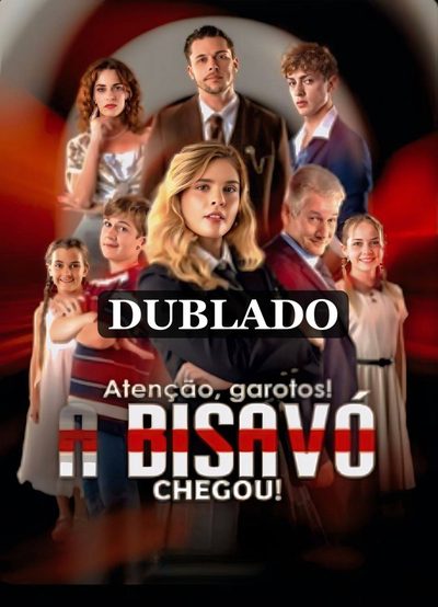 Capa da minisserie Atenção, Garotos! a Bisavó Chegou!