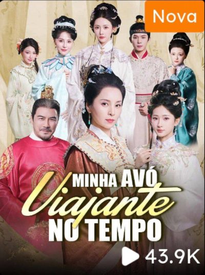 Capa da minisserie Minha Avó Viajante no Tempo